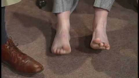 Abnormal Coordination Exam ; Foot rapid alternating movements