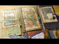 Junk Journal Made from a Vintage Board Game & Others