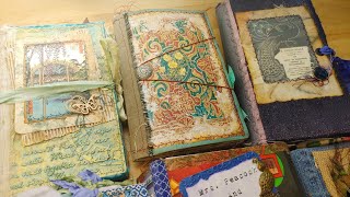 Junk Journal Made from a Vintage Board Game & Others