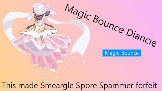 This is why you use Magic Bounce Diancie