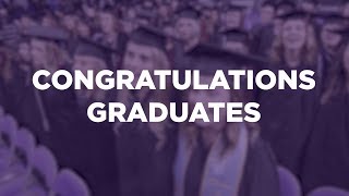 We celebrate you | Fall 2019 Commencement