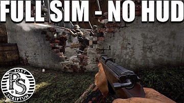 SQUAD 44 / Post Scriptum Full Simulation Gameplay with NO HUD