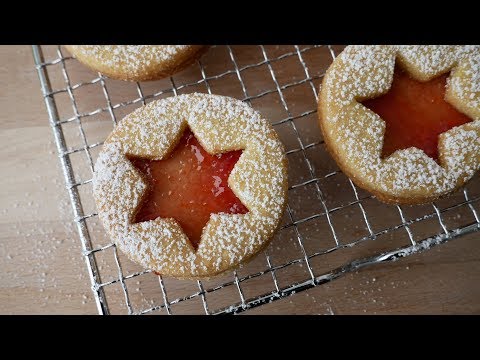 Jam Filled Sandwich Cookies (Recipe) || [ENG SUBS]