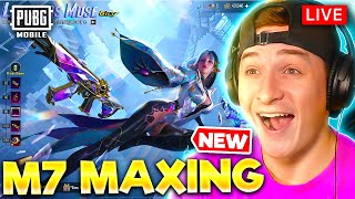 PUBG MOBILE MAXING NEW M7 & ULTIMATE! WYNNSANITY LIVE