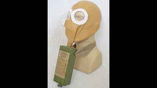 Replica Russian Zelinsky-Kummant Gas Mask (WWI Russian Gas Mask)
