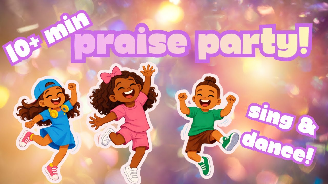 10 MIN 🎉 PRAISE PARTY 🙌 | Dance Songs for Christian Kids - YouTube