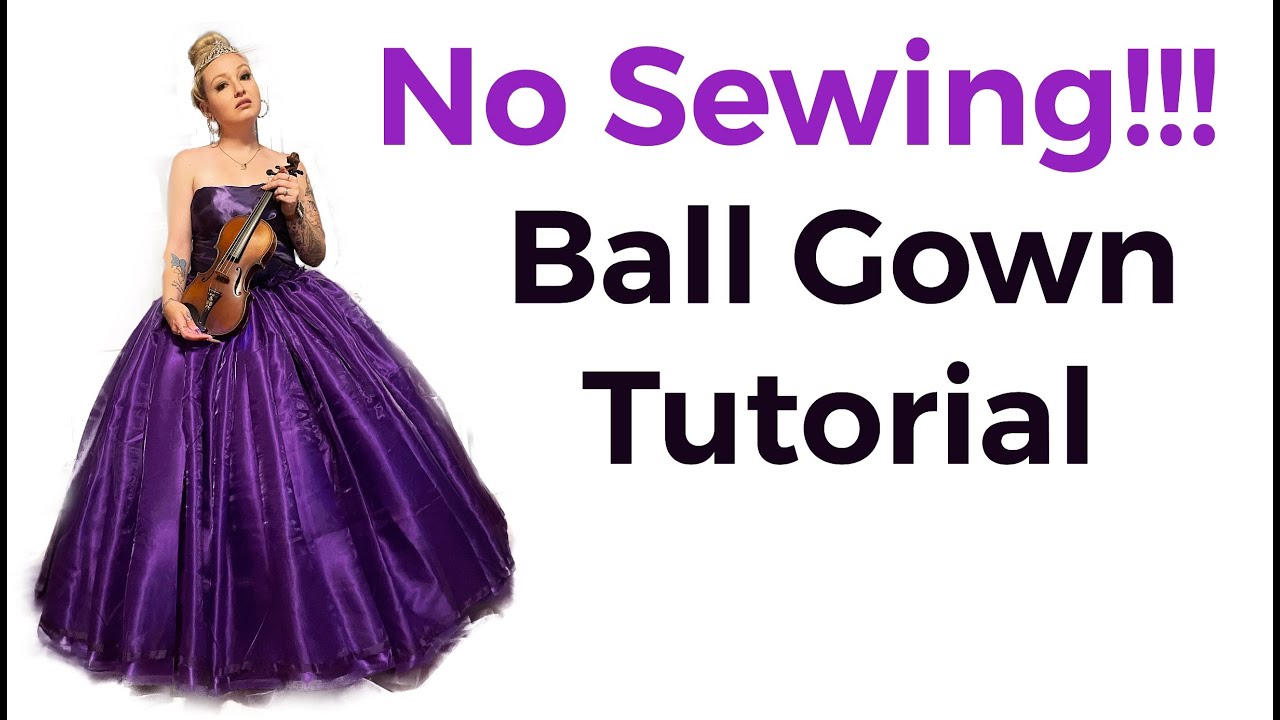 Amazon.com: Butterick 1950's Sewing Pattern, Ball Gown Prom Dress Bridal  Gown - Bust 32'' (81cm), Black and White (B6011) : Arts, Crafts & Sewing