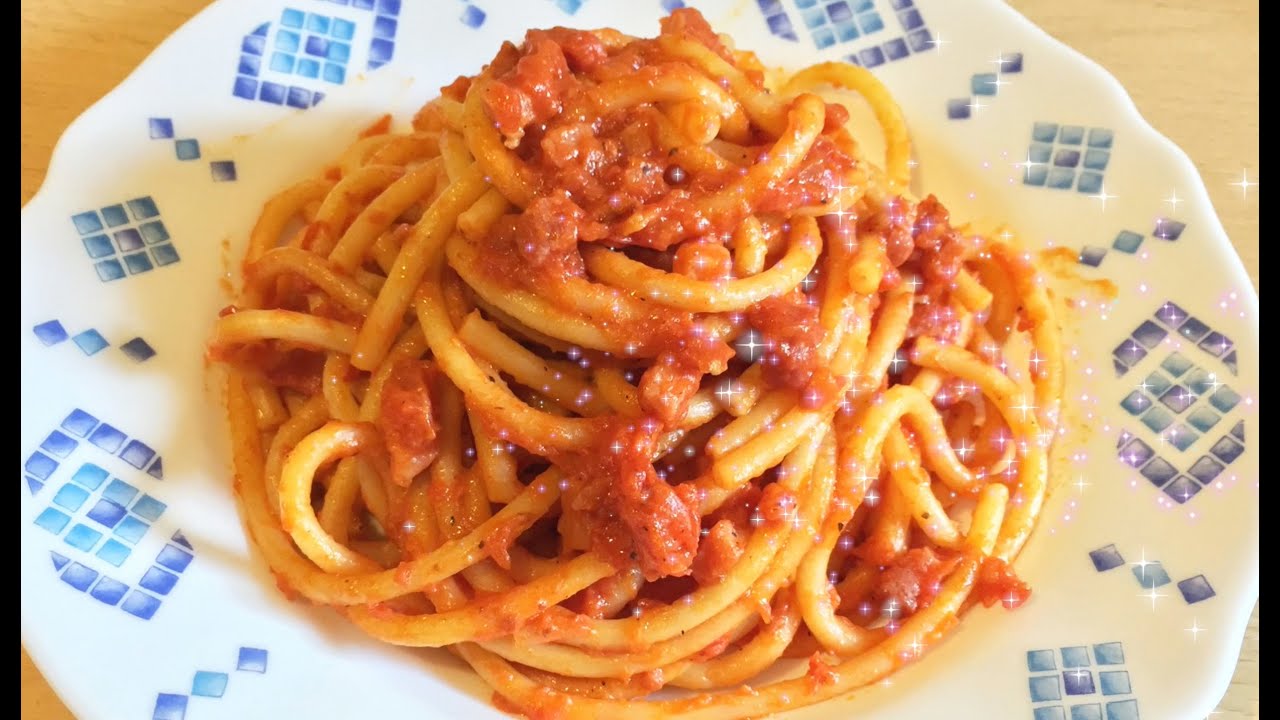 Pasta all'Amatriciana🍝 YouTube