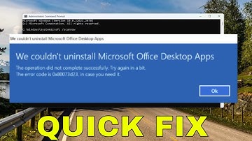 Fix Uninstallation Error 0x80073cfa, Removal Failed on Windows 11/10 [Solution]