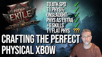 Crafting the perfect physical crossbow for Run and Gun Mercenary | Path of Exile 2 0.3