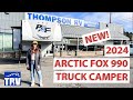 New 2024 arctic fox 990 4 season track camper by northwood manufacturing