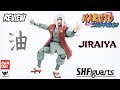 Review Jiraiya SH Figuarts Naruto Shippuden - Bandai Tamashii Nations brinquedo boneco em portugues