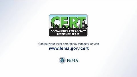 Community Emergency Response Teams in Action –Teaser Video