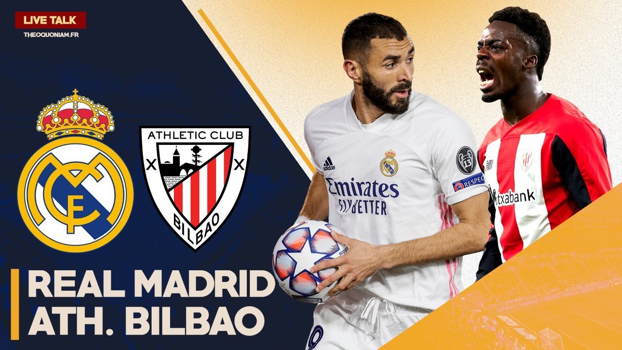 🔴🎥 Match Live/Direct : REAL MADRID - ATHLETIC BILBAO | Supercopa | Liga ...
