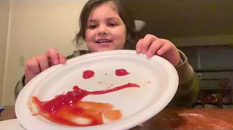 EATING KETCHUP