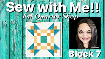 Sew with me! 2025 RDB Block Challenge - Block 7 - Irish Spring