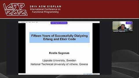 Erlang 2021 - Fifteen Years of Successfully Dialyzing Erlang and Elixir Code (Keynote)