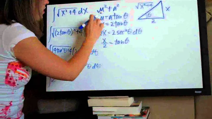 Trigonometric Substitution Example 3 (KristaKingMath)