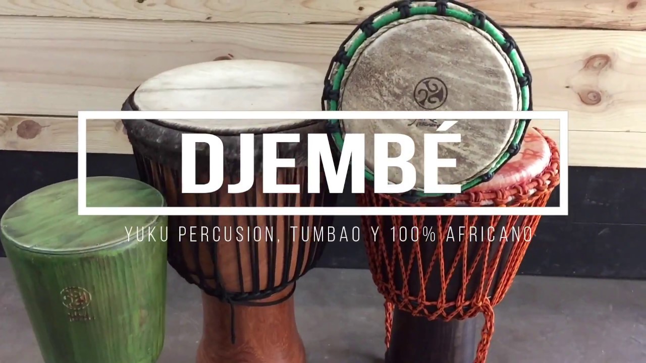 Djembé, prueba de sonido (TAMBORERIA) - YouTube