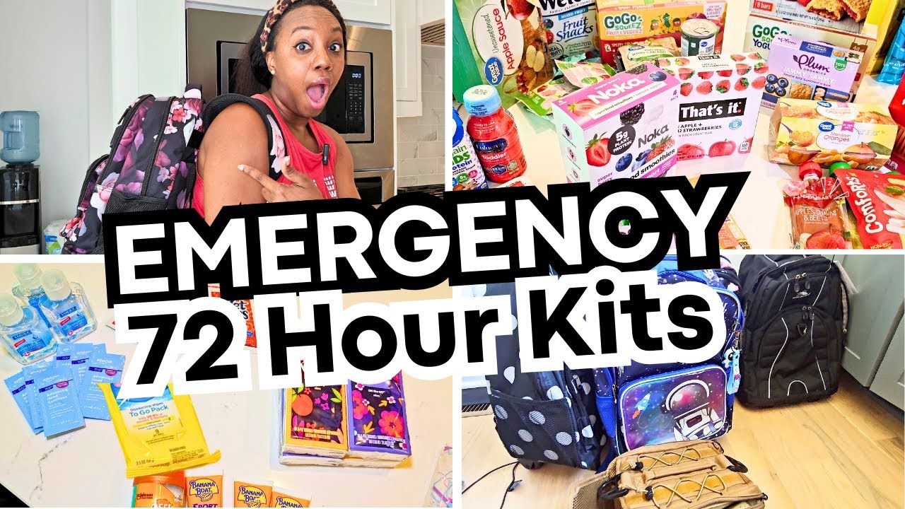 40+ Items We Keep in Our 72 HOUR "BUG OUT" BAGS! How to make emergency ...