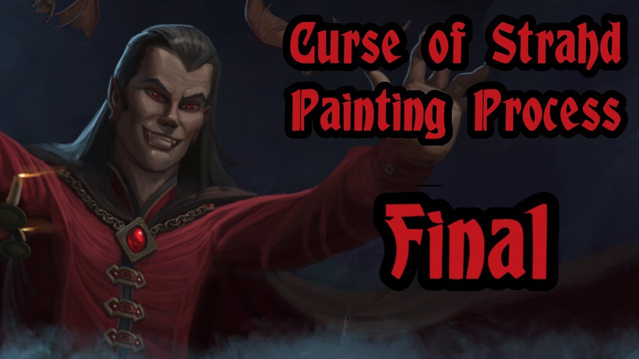 Curse of Strahd painting process FINAL - YouTube