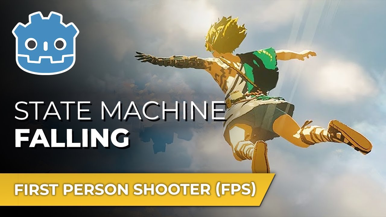 E17 - State Machine Falling // Make An FPS in Godot 4 - YouTube