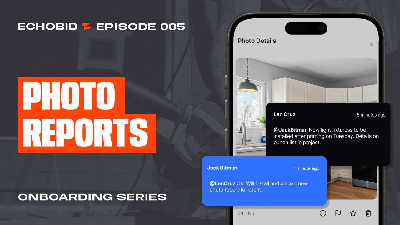 Onboarding #5 | Photo Reports