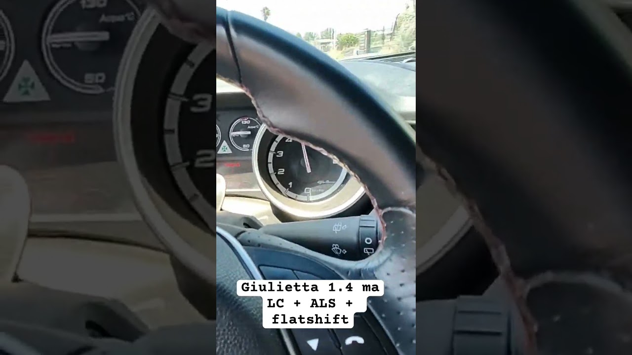 Giulietta 1.4 multiair / Launch control + flatshift + antilag