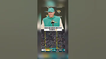 Coach Coen On The 70 Yard Field Goal Viral Football Preseason Jaguars Fyp Nfl Fieldgoal 