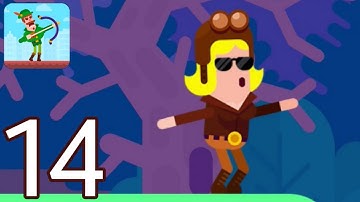 Bowmasters Gameplay Walkthrough Part - 14 Raymonde (iOS,Android)