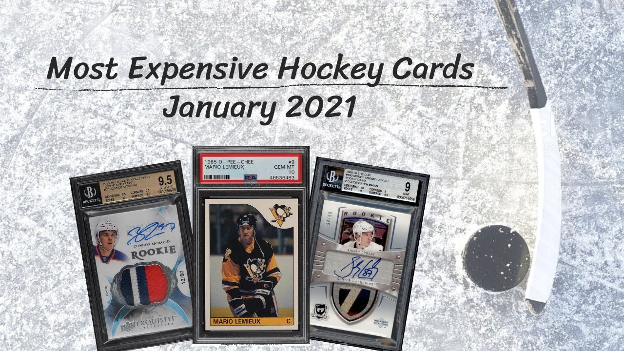 Top 30 Most Expensive Hockey Cards Sold on eBay in January 2021 Total