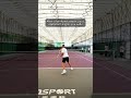 Baseline Triangle Footwork Drill ( with slow motion ) #tennis #tennispractice #tennistraining