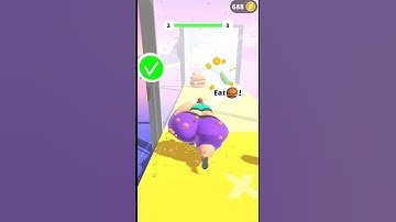Fat 2 Fit Android/iOS Gameplay Video #short #shorts