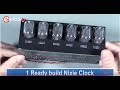 How to build up the Six Digit (6-digit) Nixie Clock