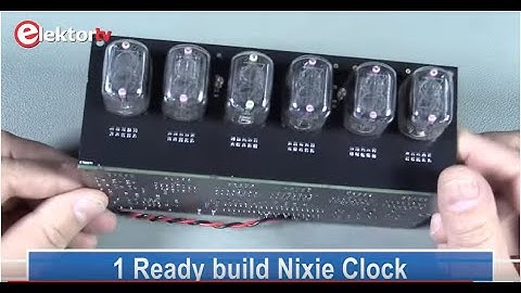 How to build up the Six Digit (6-digit) Nixie Clock