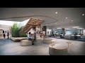 Aia global campus for architecture  design drone footage  renderings