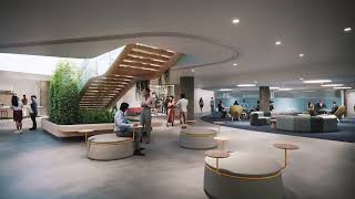 AIA Global Campus for Architecture & Design: Drone footage & renderings