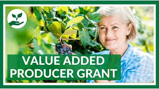 What Is the Value Added Producer Grant (VAPG)?