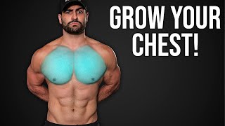 CRAZY Home Chest Workout For Growth! (best routine with no bench) screenshot 5