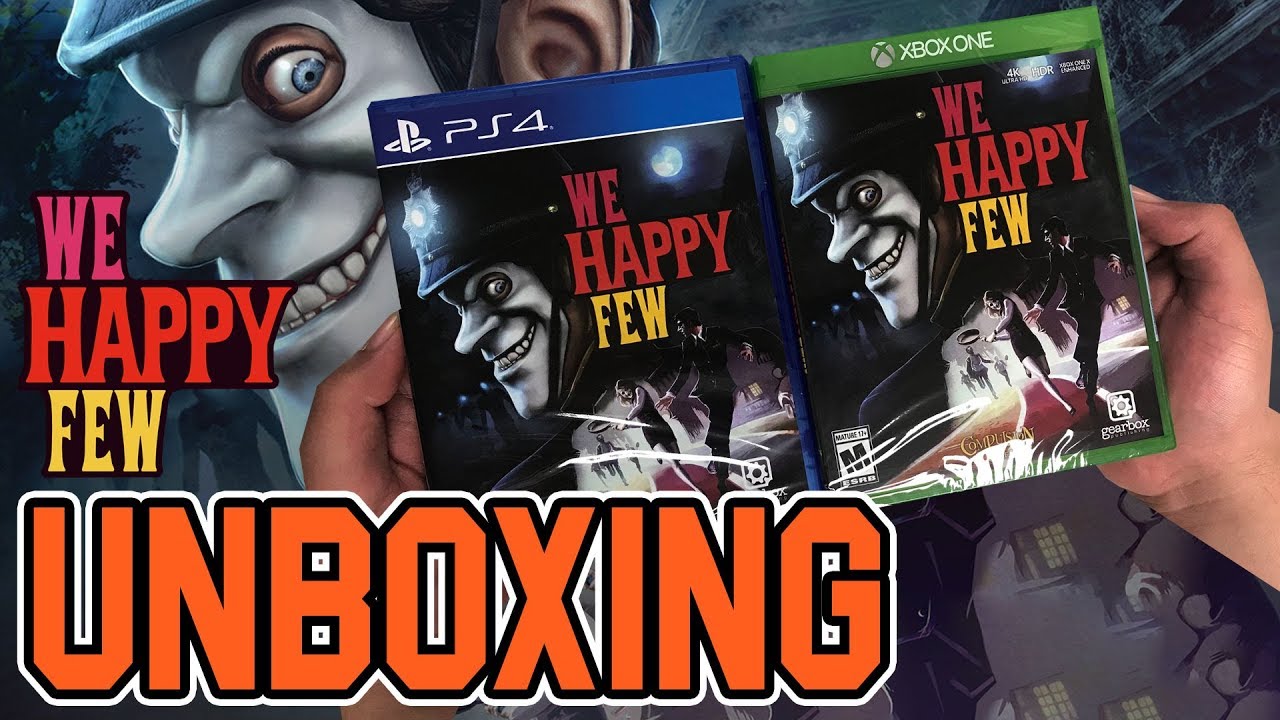 We Happy Few (PS4/Xbox Unboxing!! - YouTube