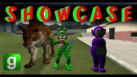Gmod Showcase / Slendytubbies NPC And Animal NPCs
