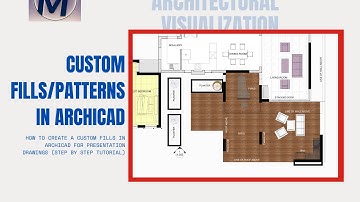 How to create a custom fills in ArchiCAD for presentation drawings (step by step tutorial)