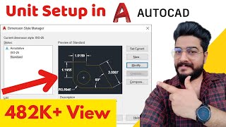 #3 | UNIT SETUP IN AUTOCAD  HOW TO SET UNIT IN AUTOCAD IN HINDI  @DeepakVerma_dp  [AUTOCAD]