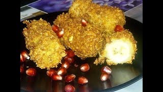 Бананы в кляре, а вы пробовали???/необычный десерт Бананы в кляре, а вы пробовали???/необычный десерт