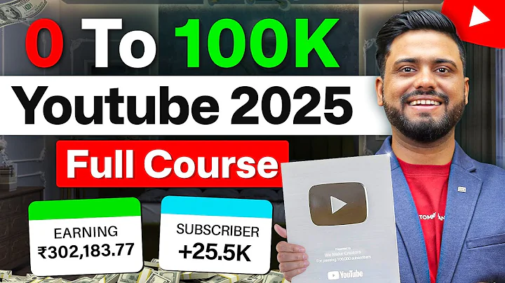 Youtube 5 Hour FULL FREE Course || How To Start Youtube Channl In 2025 || 0 To Hero Youtube Course