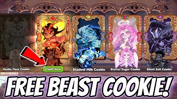Select your Free Beast Cookie 😱