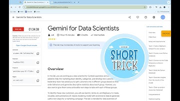 Gemini for Data Scientists | #qwiklabs | #coursera  | [With Explanation🗣️]