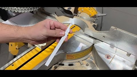 DIY Trim Work - How To Cut A Simple Trim Return