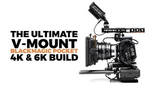 How To Build A V-Mount Blackmagic Pocket 4k & 6k Rig - Using Smallrig Components!