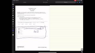 GRE Math Subject Exam - Video 0002 - tangent line #gremath #mathematics #tangentline